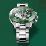 Aaron Rodgers Instagram - Today, ZENITH and @aaronrodgers12 celebrate a new milestone with the launch of the #ChronomasterSportxAaronRodgers edition: The first timepiece designed by the American football legend. With his signature color on the ceramic bezel and a new dial design, this limited-edition will be available for purchase as of November 2nd.❇️🏈