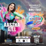 Aastha Gill Instagram - Wassup Mumbaikars, i am coming to celebrate my favourite festival Holi at @coloursplashfest on 25th March 2024 only at Inorbit mall (Malad ) Open Parking Area 10 am onwards, Secure your tickets from the link in the bio, See you all ✌️✌️ #aasthagill #aasthagilllive #agog #holi #HoliMumbai #HoliFestival #MumbaiEvents #HoliVibes #FestivalOfColors #holi2024