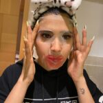 Aastha Gill Instagram - My skincare routine is like a love letter to my future self. Dear future me: You’re welcome! #skincare