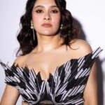 Aastha Gill Instagram - ALWAYS EXTRA! 🌟✨⭐️💥🩶🖤 Wearing @amitaggarwalofficial Accessories @outhousejewellery Styled by @stylenmua Makeup @cashmakeupartistry Hair @hairstylist_jennny 📸 @dinesh_ahuja