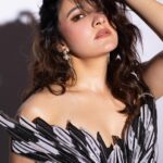 Aastha Gill Instagram - ALWAYS EXTRA! 🌟✨⭐️💥🩶🖤 Wearing @amitaggarwalofficial Accessories @outhousejewellery Styled by @stylenmua Makeup @cashmakeupartistry Hair @hairstylist_jennny 📸 @dinesh_ahuja