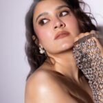Aastha Gill Instagram - ALWAYS EXTRA! 🌟✨⭐️💥🩶🖤 Wearing @amitaggarwalofficial Accessories @outhousejewellery Styled by @stylenmua Makeup @cashmakeupartistry Hair @hairstylist_jennny 📸 @dinesh_ahuja