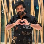 Aata Sandeep Instagram – Black 🖤🖤🖤 
Outfit by @jackjonesindia