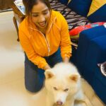 Aayushi Jaiswal Instagram - #petlovers #cute #missyousnow #cutebaby #newpost #saturday #saturdayvibes #goodevening #comments #followformore