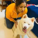 Aayushi Jaiswal Instagram - #petlovers #cute #missyousnow #cutebaby #newpost #saturday #saturdayvibes #goodevening #comments #followformore