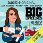 Abbi Jacobson Instagram - Has so much fun working with @aaroneisenberg @willeisenberg and an incredible cast on this new Audible Original, Big Envelopes. It’s out today on @audible ! :::: It used to be: Make good grades, get good SAT scores, write a good essay, and you were on your way to a good college. Now? Kiss that world goodbye. Merit isn’t a sure thing. Connections are everything. And money talks– a lot. Enter Kelly Pritzker (me), a shrewd, New Jersey-based college “consultant” who isn’t above faking athletic profiles, seducing administrators, greasing palms, and juicing GPAs. When it comes to getting the under-qualified and uber-privileged into the Ivy League, Kelly’s the closest thing you’ll find to a guarantee...If you can afford her, that is. But after an admissions scandal breaks on the West Coast, anonymous letters start appearing in Kelly’s mailbox, threatening to take down her entire operation. And when a mysterious teenager, Hadley (Whitney Peak), shows up at her door, a revelation about both of their pasts starts to upend Kelly’s present… Scandalous!