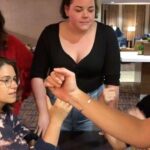 Abbi Jacobson Instagram - Even more essential BTS footage of @leagueonprime But do you know about muscles? And have you watched yet?