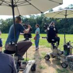Abbi Jacobson Instagram - More essential BTS making of @leagueonprime