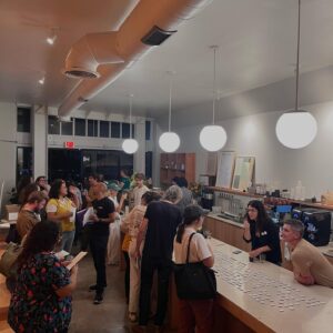 Abbi Jacobson Instagram - Thank you to all that came out to the Pins For The People event last night! We raised over $20,000 for 7 state Supreme Court Candidates! Thank you @canyoncoffee for hosting us and @goodboywine for donating that jammy red especially and pouring for a good cause! What a special night that made me hopeful in a time that feels quite scary. 

That said, we are shifting the fundraising online— for those of you who weren’t near our event last night— so while I won’t be shipping pins, I’m going to be picking 3 donors to do a zoom drink/hang with me (the highest donor and 2 at random)

Click the link in my bio to donate and learn more about the 7 candidates we’re raising funds for!

Hands in!