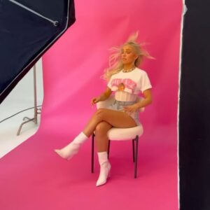 Abby Rao Instagram - BTS @abbyrao Our first collection @humps launches exclusively today with @spencers available online and in-stores now with our favorite Creators!