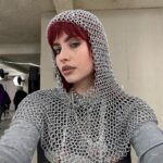 Abby Roberts Instagram – chainmail is like soooo in this season