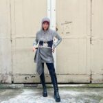 Abby Roberts Instagram – chainmail is like soooo in this season