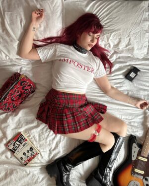 Abby Roberts Instagram - zzzZZZZ 
inspired my queen @miraalmomani ❤️‍🔥
📸 @sophbuckleyy