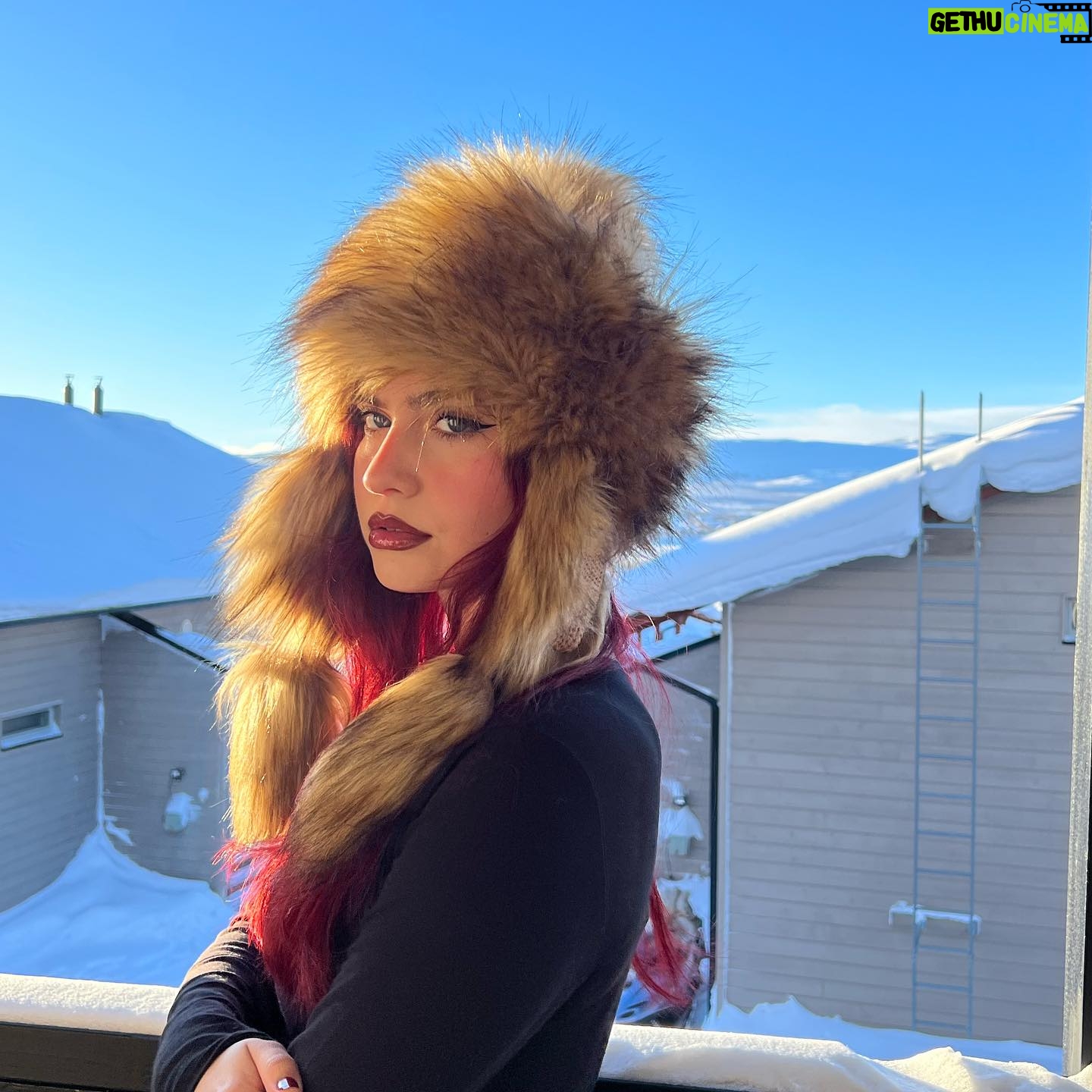 Abby Roberts Instagram - on a side quest rn ❄️