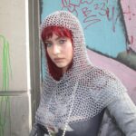 Abby Roberts Instagram – chainmail is like soooo in this season
