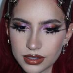 Abby Roberts Instagram - today’s glam with @abbyroberts 🕷️🥀