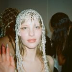 Abby Roberts Instagram - Did you hear? Fashion month is officially over! 😱 As we say goodbye to another season of thrills and frills, we look back on the beauty looks that excited the audiences of the AW24 womenswear shows. Here TikTok star @abbyroberts gives us a sneak peek into her own fashion month experience documented via disposable camera, featuring papped beauty looks from the @mashapopovap @yuhanwangyuhan @patrick__mcdowell and @dipetsa shows as well as looks from guests and her own creations. “I think the biggest thing i noticed this fashion week was the internet culture’s growing influence on the fashion space,” she tells Dazed. “From the models used to accents in the collections!” 📷 @abbyroberts