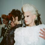 Abby Roberts Instagram - Did you hear? Fashion month is officially over! 😱 As we say goodbye to another season of thrills and frills, we look back on the beauty looks that excited the audiences of the AW24 womenswear shows. Here TikTok star @abbyroberts gives us a sneak peek into her own fashion month experience documented via disposable camera, featuring papped beauty looks from the @mashapopovap @yuhanwangyuhan @patrick__mcdowell and @dipetsa shows as well as looks from guests and her own creations. “I think the biggest thing i noticed this fashion week was the internet culture’s growing influence on the fashion space,” she tells Dazed. “From the models used to accents in the collections!” 📷 @abbyroberts