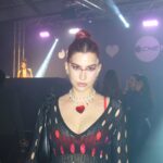 Abby Roberts Instagram - fashion month tease hehe 💘 thank u @tinderuk @chet__lo for having us for such a sickkk party❤️‍🔥
