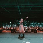 Abby Roberts Instagram - 2023 was a lesson and a blessing <3 1. lana del rey at hyde park 2. BABY MUUURF 3. finished an ep 4. slayed the house down boots at abbyween 5. causing chaos in airports with my favourite human 6. sang some songs that mean alot to me in bahrain w halsey 7. breakfast w gwen stefani??? 8. sang some more songs round europe w my fav people supporting gus dapperton 9. slaying in chet lo for fashion week 10. barbie and ken at the prem