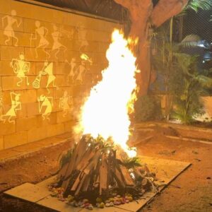 Abhishek Bachchan Instagram - May the Holika burn all evil away. Happy Holi!