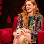 Abigail Cowen Instagram – Me on my couch in my apartment rn laughing at all of my own jokes