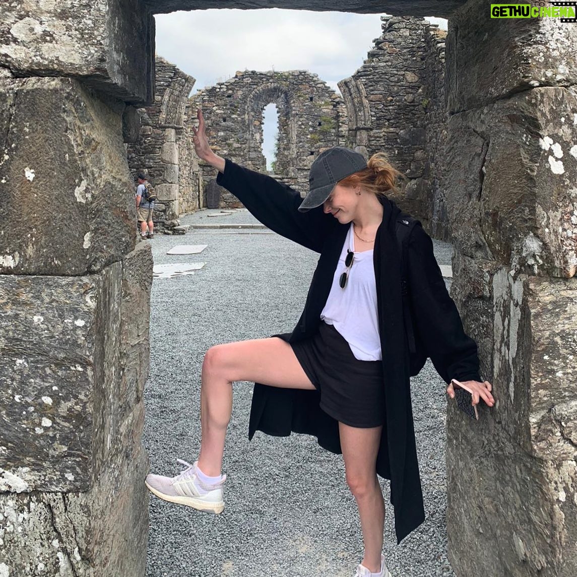 Abigail Cowen Instagram - I, Abigail Cowen, discovered this ancient church today. The FIRST to ever come across it. Now I will be taking bids on it via eBay in the next 24 hrs. The man in the back is not a tourist and this is NOT a frequently visited place. Don’t be fooled!
