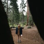 Abigail Cowen Instagram - just me & the trees happy as can be heheh pls leave me here