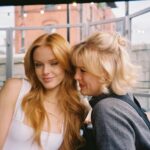 Abigail Cowen Instagram - Was I caught mid blink or was Hannah full on laughing at my model face ?? The world may never know
