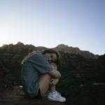 Abigail Cowen Instagram - out & about & a cute pic of my cat again