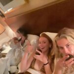 Abigail Cowen Instagram - mindin our own business & no that’s not my baby but I love him and he’s a better hugger than most