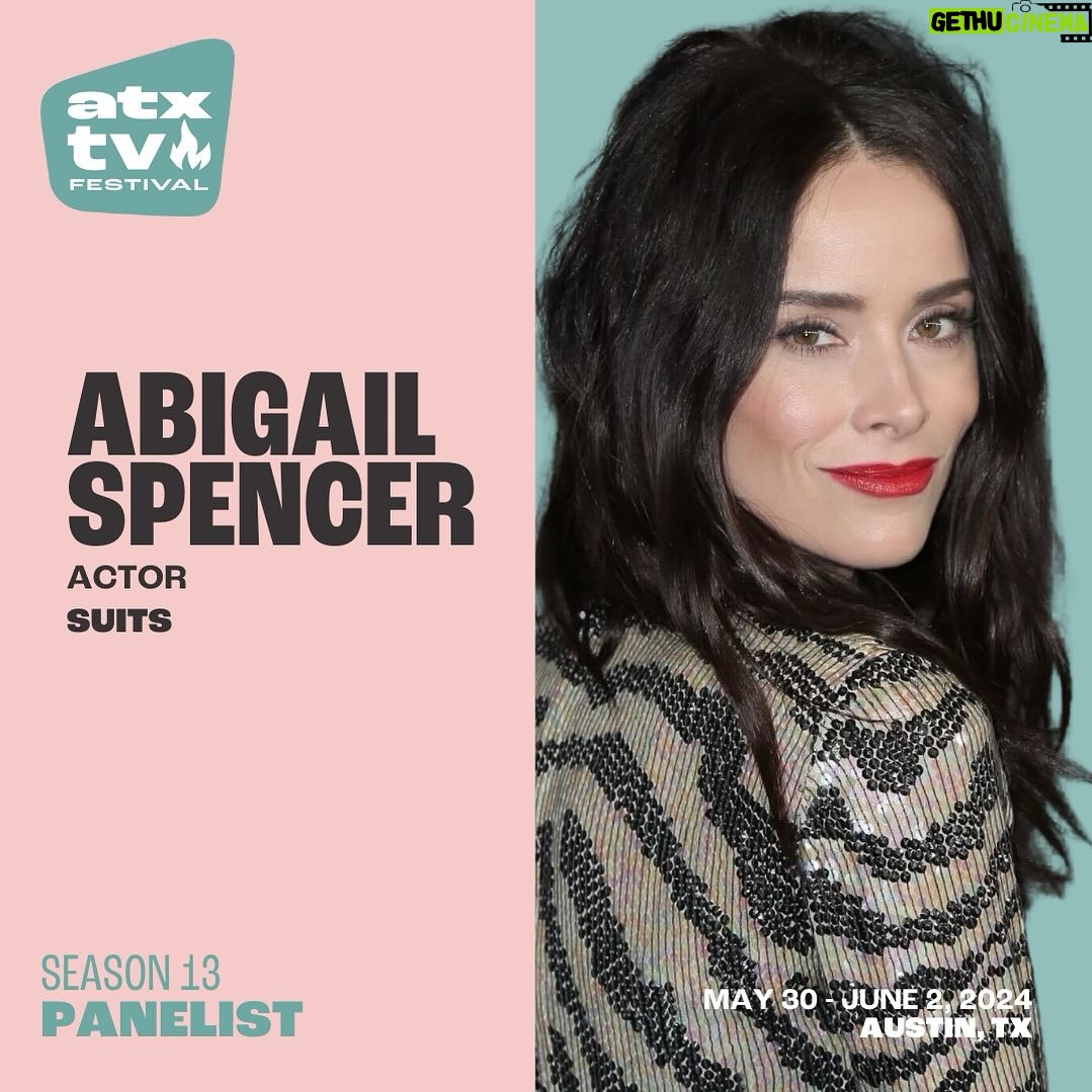Abigail Spencer Instagram - See you in Austin ya’ll! @atxfestival #ATXTVs13 #suits
