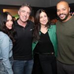 Abigail Spencer Instagram - A very special shout out to our #ExtendedFamily Family. Did you know Jim, Julia & Trey are inspired by the real life story of George Geyer, Emilia Fazzalari & Wyc Grousbeck? So lucky to have these humans as Executive Producers & now friends. Love you guys! Who is watching #EXtendedFamily on @peacock 🦚📺🏡