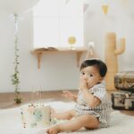 Acha Sinaga Instagram - Today, we celebrate the gift of having you as our son. Happy 1st birthday Jethro Kenaniah Ambarita, and may God’s plan be fulfilled in your life. Love you always, Daddy Mommy Abang Luke 🫶🏼 . Styled and captured beautifully by @gracethani with @babyaxioo 🎈 . Post fotonya pake lagu kesukaan Kenan, denger lagu ini dia auto angkat tangan atau kalau lagi ngantuk auto bobo 😚