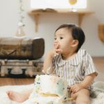 Acha Sinaga Instagram - Today, we celebrate the gift of having you as our son. Happy 1st birthday Jethro Kenaniah Ambarita, and may God’s plan be fulfilled in your life. Love you always, Daddy Mommy Abang Luke 🫶🏼 . Styled and captured beautifully by @gracethani with @babyaxioo 🎈 . Post fotonya pake lagu kesukaan Kenan, denger lagu ini dia auto angkat tangan atau kalau lagi ngantuk auto bobo 😚