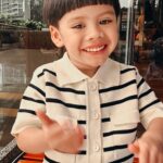 Acha Sinaga Instagram - Semoga Luke bisa dapet sekolah dan temen temen baru di Indonesia yaa ☺️