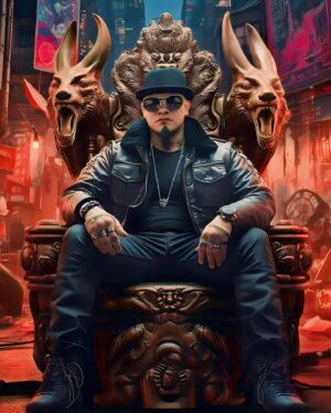 Aczino Instagram - El mejor maldito freestylero que se ha parido 🤟🏼 
Un poco de arte para mi freestyler favorito 🎨 #redbullbatalladelosgallos #fms #aczino