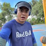 Aczino Instagram – Pura disciplina… Ni drogas, ni operaciones, ni encuentros con @skonethebigfish 💪🏽💪🏽💪🏽