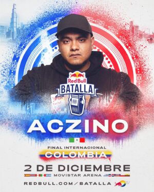 Aczino Instagram - Nos vemos este 2 de Diciembre Colombia 🇨🇴 @redbullbatalla