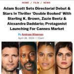 Adam Scott Instagram - Could not be more excited to work with this unbelievable cast and incredible team…