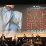 Adam Scott Instagram - The best concert movie & live album ever, STOP MAKING SENSE Unbelievable to see on a big screen and see all 4 band members together ( PT Anderson!)…get involved in it if you have the chance
