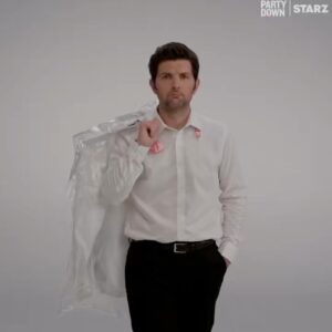Adam Scott Instagram - PARTY DOWN is back Feb 24…
RSVP at @partydownstarz