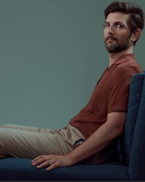 Adam Scott Instagram - Thank you to @thewrap for chatting with me about Severance and other stuff, but especially for allowing me to intertwine my fingers in this photo!

Stylist @ilariaurbinati 
MU @ellefavmakeup 
H @darbiewieczorek
