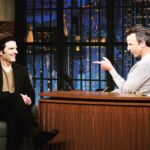 Adam Scott Instagram - Was on @latenightseth last night talking about the SEASON FINALE of @partydownstarz and also of course which @taylorswift ERA we are