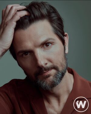 Adam Scott Instagram - Thank you to @thewrap for chatting with me about Severance and other stuff, but especially for allowing me to intertwine my fingers in this photo!

Stylist @ilariaurbinati 
MU @ellefavmakeup 
H @darbiewieczorek