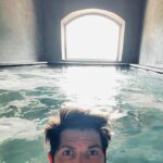 Adam Scott Instagram - Guess how big jacuzzis are in Tuscany
