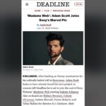 Adam Scott Instagram - Can’t wait…🕸