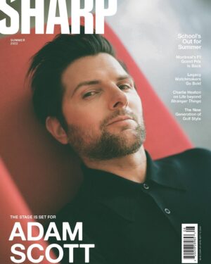 Adam Scott Instagram - Love the folks at @sharpmagazine and had a great time shooting with 
@patmartin__ 

Styling: @badnewsbritt @thewallgroup 
Grooming: @kimverbeck @thewallgroup