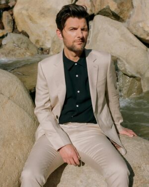 Adam Scott Instagram - Love the folks at @sharpmagazine and had a great time shooting with 
@patmartin__ 

Styling: @badnewsbritt @thewallgroup 
Grooming: @kimverbeck @thewallgroup