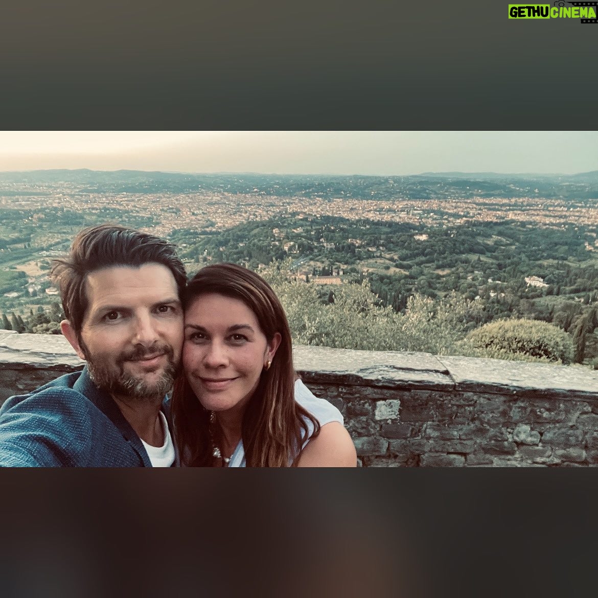 Adam Scott - 69.9K Likes - Happy Valentines Day to my love, my partner, my wifey…Naomi. Still, after 25 yrs— no idea how I got so stupid lucky…❤️